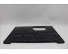 Lenovo 5M11N96577 C-Cover with keyboard, Switzerland, Black, UK