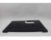 Lenovo 5M11N99151 C-Cover with keyboard, Hebrew, Black, Backlight, US
