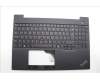 Lenovo 5M11N99188 C-Cover with keyboard, Slovenian, Black, Backlight, UK