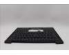 Lenovo 5M11N99368 C-Cover with keyboard, Estonian, Black, Backlight, UK