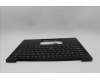 Lenovo 5M11N99392 C-Cover with keyboard, Canadian French English, Black, Backlight, UK