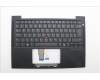 Lenovo 5M11N99423 C-Cover with keyboard, Hungarian, Black, Backlight, UK