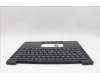 Lenovo 5M11N99570 C-Cover with keyboard, Danish, Black, Backlight, WWAN, UK