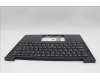 Lenovo 5M11N99646 C-Cover with keyboard, Slovenian, Black, Backlight, WWAN, UK