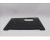 Lenovo 5M11N99744 C-Cover with keyboard, Arabic, Black, US