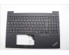 Lenovo 5M11N99759 C-Cover with keyboard, German, Black, UK