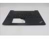 Lenovo 5M11N99773 C-Cover with keyboard, Norwegian, Black, UK