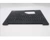 Lenovo 5M11N99776 C-Cover with keyboard,Portuguese,Black
