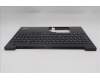 Lenovo 5M11N99780 C-Cover with keyboard, Russian, Black, US