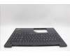 Lenovo 5M11N99789 C-Cover with keyboard, Swedish/Finnish, Black, UK