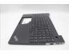 Lenovo 5M11N99852 MECH_ASM FRU KBD CCV DEN BL (LTN) UK BK