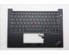 Lenovo 5M11N99961 C-Cover with keyboard, Spanish, Black, UK