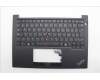 Lenovo 5M11N99963 C-Cover with keyboard, Spanish, Black, UK