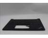 Lenovo 5M11N99966 C-Cover with keyboard, French, Black, US