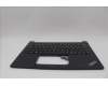 Lenovo 5M11N99971 C-Cover with keyboard, German, Black, UK