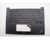 Lenovo 5M11N99979 C-Cover with keyboard, Hungarian, Black, UK