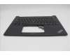 Lenovo 5M11P00027 C-Cover with keyboard, UK English, Black, UK