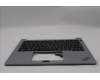 Lenovo 5M11P00087 C-Cover with keyboard, Arabic, Arctic Grey, US