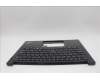 Lenovo 5M11P32311 C-Cover with keyboard, Arabic, Black, Backlight, US
