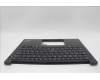 Lenovo 5M11P32331 C-Cover with keyboard, Danish, Black, Backlight, UK