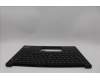 Lenovo 5M11P32484 C-Cover with keyboard, Icelandic, Black, Backlight, UK