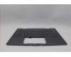 Lenovo 5M11P34999 C-Cover with keyboard, Bulgarian, Luna Grey, Fingerprint, WLAN, UK