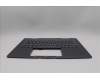 Lenovo 5M11P35011 C-Cover with keyboard, Hungarian, Luna Grey, Fingerprint, WLAN, UK