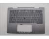 Lenovo 5M11P35013 C-Cover with keyboard, Italian, Luna Grey, Fingerprint, WLAN, UK