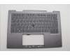 Lenovo 5M11P35022 C-Cover with keyboard, Slovenian, Luna Grey, Fingerprint, WLAN, UK