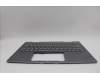 Lenovo 5M11P35022 C-Cover with keyboard, Slovenian, Luna Grey, Fingerprint, WLAN, UK