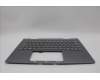 Lenovo 5M11P35024 C-Cover with keyboard, Swedish/Finnish, Luna Grey, Fingerprint, WLAN, UK