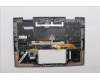 Lenovo 5M11P35082 C-Cover with keyboard,German,Luna Grey,Fingerprint,WWAN