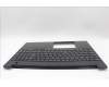 Lenovo 5M11P68288 C-Cover with keyboard, Belgian, Black, Backlight, UK