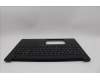 Lenovo 5M11P68330 C-Cover with keyboard, Hungarian, Black, Backlight, UK
