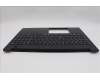 Lenovo 5M11P68345 C-Cover with keyboard, Spanish LA, Black, Backlight, UK