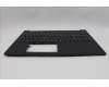 Lenovo 5M11P68348 C-Cover with keyboard, Norwegian, Black, Backlight, UK