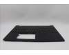 Lenovo 5M11P68357 C-Cover with keyboard, Russian, Black, Backlight, US