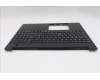 Lenovo 5M11P68368 C-Cover with keyboard, Switzerland, Black, Backlight, UK