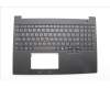 Lenovo 5M11P68388 C-Cover with keyboard, Ukrainian, Black, Backlight, US