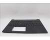Lenovo 5M11P68410 C-Cover with keyboard, Belgian, Black, Backlight, WWAN, SIM, UK