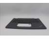 Lenovo 5M11P68938 C-Cover with keyboard, German, Grey, Backlight, UK