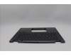 Lenovo 5M11P69083 C-Cover with keyboard, German, Grey, Backlight, WWAN, UK