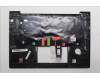 Lenovo 5M11P69278 C-Cover with keyboard, German, Black, Backlight, UK