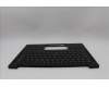 Lenovo 5M11Q25624 C-Cover with keyboard, French, Black, WLAN, US