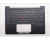 Lenovo 5M11Q25726 C-Cover with keyboard, USA English, Black, WWAN, US
