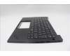 Lenovo 5M11Q25755 C-Cover with keyboard, Belgian, Black, WWAN, UK