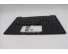 Lenovo 5M11Q53907 C-Cover with keyboard, Spanish, Black, Backlight, UK