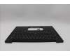 Lenovo 5M11Q54082 C-Cover with keyboard, French, Black, Backlight, WWAN, US