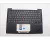 Lenovo 5M11Q54123 C-Cover with keyboard, Hungarian, Black, Backlight, WWAN, UK