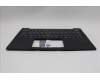 Lenovo 5M11Q54281 C-Cover with keyboard, Ukraine, Black, Backlight, WWAN, US